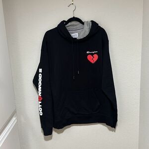 Champion Mens Cottonwood 2 NLE Choppa Graphic Pullover Hoodie Sweatshirt Size XL